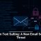 Hidden Text Salting: A New Email Security Threat